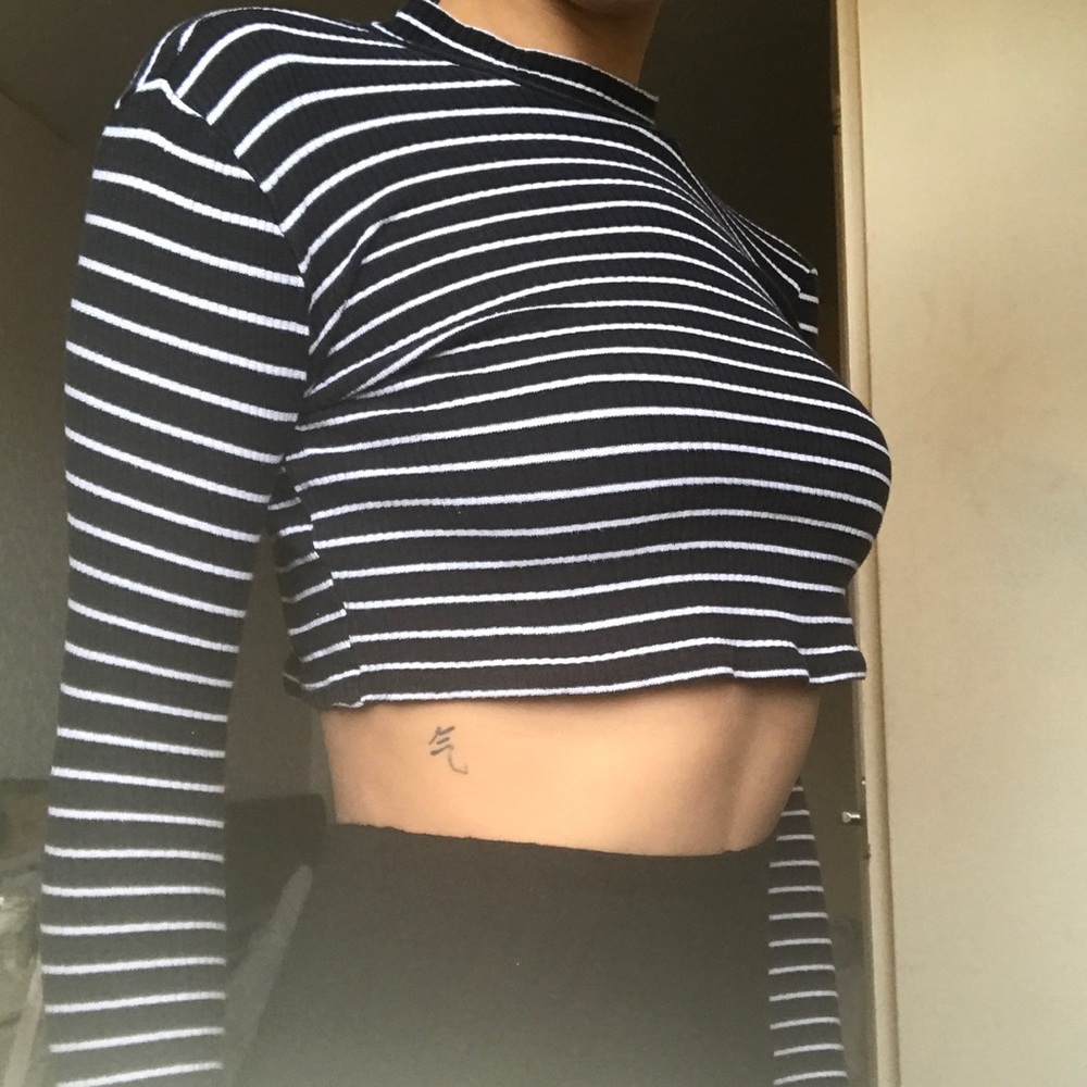 stripped long sleeve